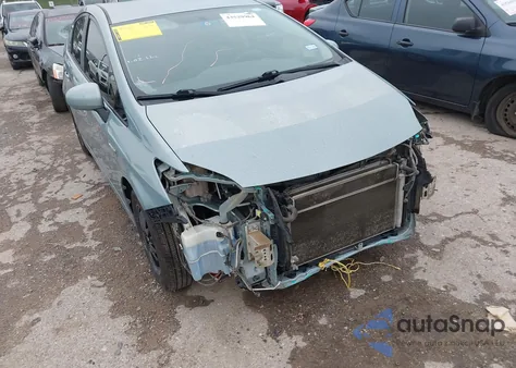 2013 Toyota Prius Two from USA, damaged, VIN JTDKN3DU5D1631898